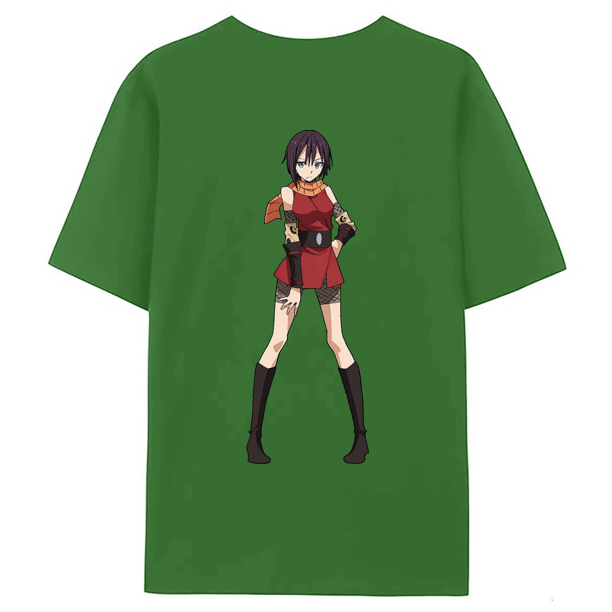 （画像用） 転スラ Regarding Reincarnated to Slime レディース半袖Tシャツ(バックプリント)